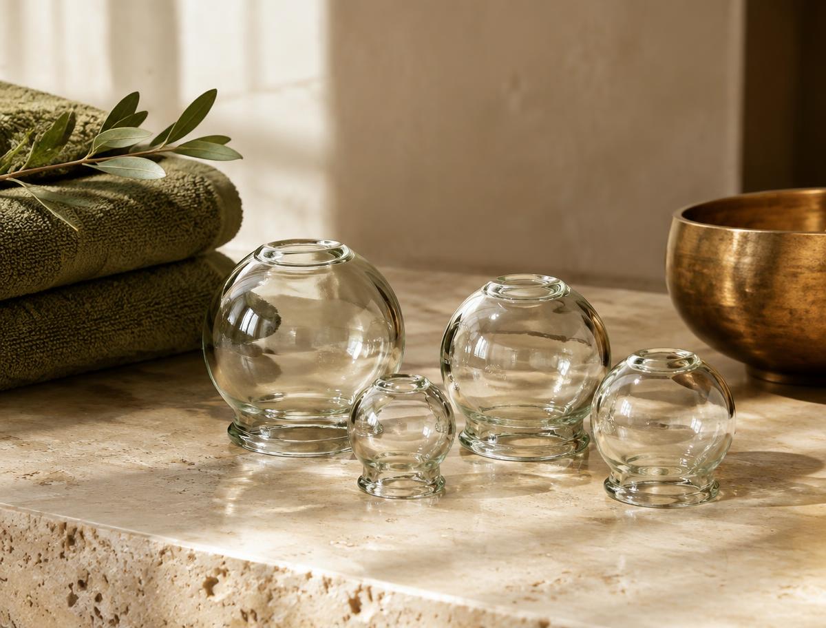 Moving cupping tijdens een CUPMOVE-behandeling
